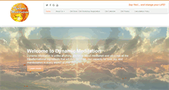Desktop Screenshot of dynmeditation.com